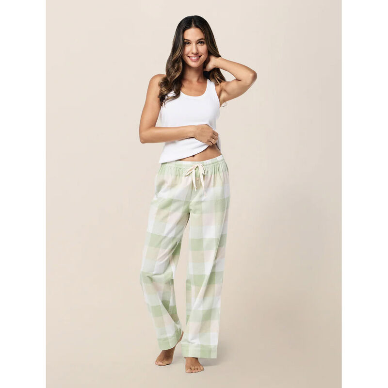 Papinelle Organic Cotton Plaid Full Length Pant image number 2